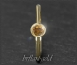 Preview: Brillant 585 Gold Ring 0,29ct, orange, nat. Farbe!